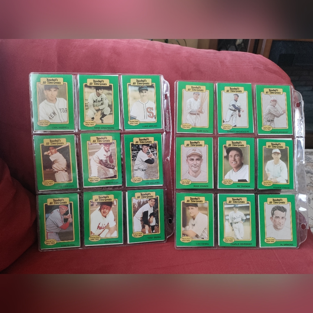 Collectibles..Baseball 51  Cards.Baseball’s All Time Greats .Great Conditions